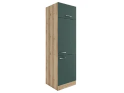 Hot Optifit Savona405 Küchen-Geräteumbauschrank 60 cm Steingrün