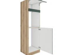 Outlet Optifit Savona405 Küchen-Geräteumbauschrank 60 cm Steingrün