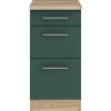 Optifit Savona405 Küchen-Unterschrank 40 cm Steingrün< Kücheninseln|Einbauküchen