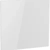 Optifit Einbauküchen<Tür für Geschirrspüler Arvid986 59,6 cm x 57,2 cm x 1,6 cm Weiß