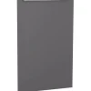 Optifit Einbauküchen<Tür für vollint. Geschirrspüler Linus984 44,6 cm Anthrazit-Lack