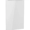 Optifit Tür für vollint. Geschirrspüler Arvid986 44,6 cm x 70 cm x 1,6 cm Weiß< Einbauküchen