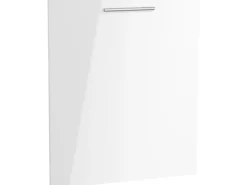 Optifit Küchenschränke<Tür für vollint. Geschirrspüler Rurik986 59,6 cm x 70 cm x 1,6 cm Weiß