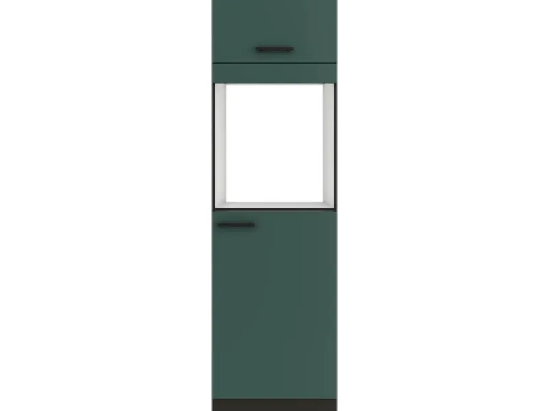 Best Optifit Verona405 Küchen-Geräteumbauschrank 60 cm Steingrün