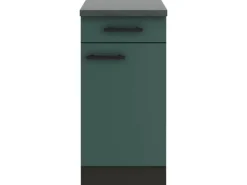 Sale Optifit Verona405 Küchen-Unterschrank 40 cm Steingrün