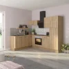 Optifit Winkelküche Optikoncept Erik ohne E-Geräte 270 cm Wildeiche Nachb.< Besteckkästen|Winkelküchen