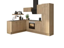 Sale Optifit Winkelküche Optikoncept Erik 270 cm Wildeiche Nachb.