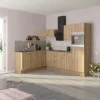 Optifit Winkelküchen<Winkelküche Optikoncept Erik ohne E-Geräte 270 cm Wildeiche Nachb.