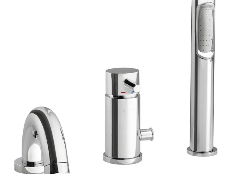 Ottofond Einhebelmischer-Wannenarmatur S3000 Chrom