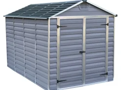 Palram - Canopia  Skylight 1.9 x 3 Gerätehaus Anthrazit< Töpfe