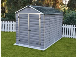 Palram - Canopia  Skylight 1.9 x 3 Gerätehaus Anthrazit< Töpfe