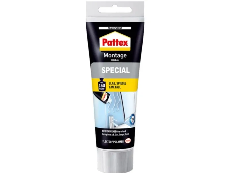 Pattex Montagekleber Montage Special Glaskleber Transparent 80g Tube< Herde