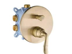 PaulGurkes Einhebelmischer<Duschsystem Antik Set Unterputz Regendusche Retro Nostalgie