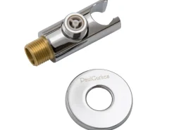 PaulGurkes Duschsystem rund Unterputzset mit Handbrause Kopfbrause ohne Armatur< Einhebelmischer