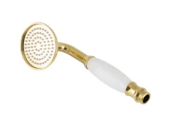 Discount PaulGurkes Duschsystem Unterputz Gold Einhandmischer Nostalgie Retro Landhausstil Dusch-Set 25cm
