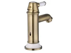 Hot PaulGurkes Nostalgie Wasserhahn Einhandmischer Retro Waschtischbatterie