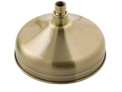 PaulGurkes Regendusche bronze Retro Unterput Duschsystem< Einhebelmischer