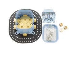 PaulGurkes Einhebelmischer<Regendusche Set Komplett 30cm Regenbrause Einhandmischer Unterputz