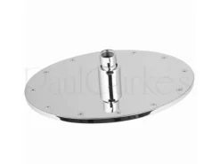 PaulGurkes Einhebelmischer<Unterputz Duschsystem Brausegarnitur Oval Set