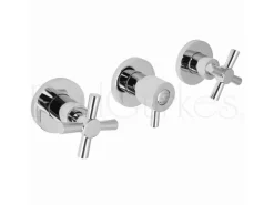 Hot PaulGurkes Unterputz Regendusche Komplett Set aus Metall 30 cm Regenwalddusche Duschset