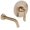 PaulGurkes Einhebelmischer<Waschtischarmatur Bronze Unterputz Retro Antik