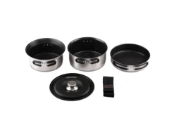 Hot Petromax Camping-Topfset Dimego Stahl