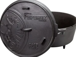 Petromax Pfannen|Töpfe<Dutch Oven FT12 Schwarz mit Standfüßen 10,8 l