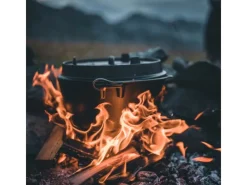 Petromax Dutch Oven FT18 Schwarz mit Standfüßen ca. 17,3 l< Herde|Töpfe