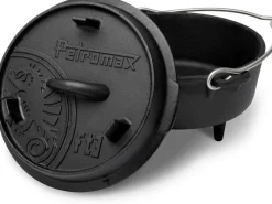 Discount Petromax Dutch Oven FT3 Schwarz mit planem Boden 1,6 l