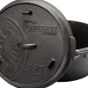Petromax Dutch Oven FT9-T Schwarz mit planem Boden 7,5 l Ø 23,9 cm< Herde|Töpfe