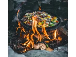 Petromax Dutch Oven FT9-T Schwarz mit planem Boden 7,5 l Ø 23,9 cm< Herde|Töpfe
