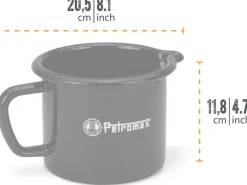 Petromax Emaille Milchtopf 1,4 l< Herde