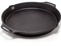 Discount Petromax Feuerpfanne FP40H-T Schwarz mit 2 Henkeln Gusseisen Ø 40 cm