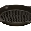 Petromax Pfannen|Herde<Grill-Feuerpfanne GP35H-T mit 2 Henkeln Gusseisen Ø 35 cm