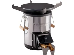 Petromax Töpfe<Grillplatte mit Kochkreuz für Raketenofen