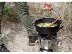 Petromax Töpfe<Grillplatte mit Kochkreuz für Raketenofen