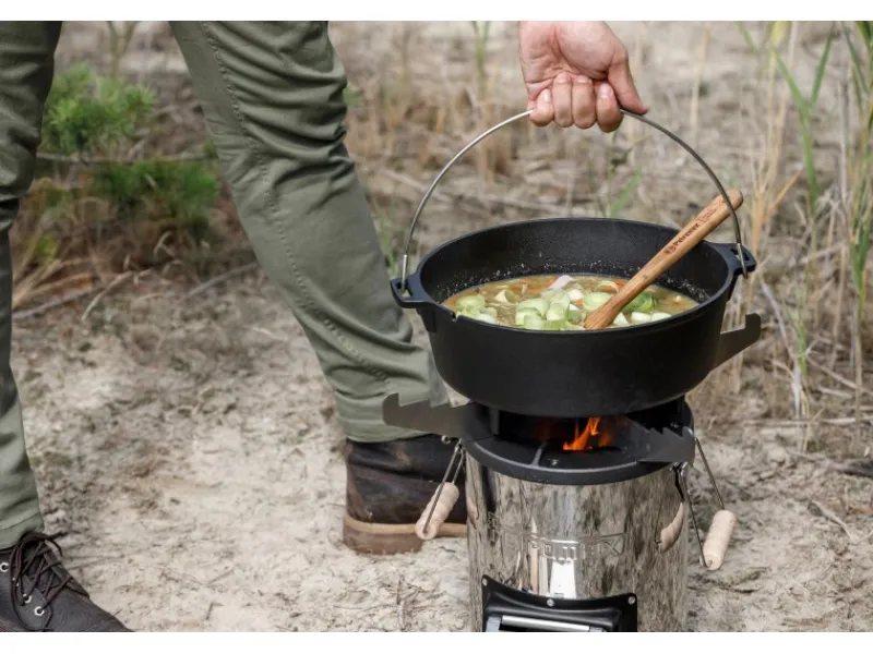 Petromax Töpfe<Grillplatte mit Kochkreuz für Raketenofen