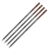 Petromax Küchenhelfer<Grillspieße Klingenlänge 40 cm Holzgriff 4 Stück