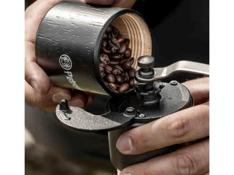 Petromax Handkaffeemühle Stahl Schwarz< Küchenhelfer