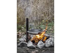 Petromax Lagerfeuerhalterung Stahl< Pfannen