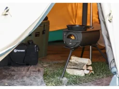 Petromax Zeltofen und Campingkocher Loki2 Schwarz< Herde