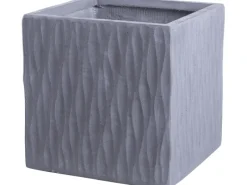 Töpfe<Pflanzgefäß Rodez 50 cm x 50 cm x 50 cm Hellgrau