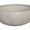 Töpfe<Pflanzschale Poroso 36 cm x 36 cm x 15 cm Grau