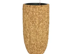 New Pflanztopf  39 cm x 39 cm x 77 cm Natur
