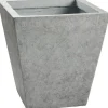 Töpfe<Pflanztopf La Rochelle 30 cm x 27 cm x 27 cm Dunkelgrau