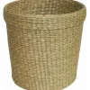 Pflanztopf Seegras mit PET-Einsatz Ø 29 cm x 28 cm Hellbraun< Töpfe