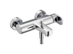 Clearance pianura Badewannen-Einhebelmischer Aora Aufputz mit Brauseanschluss in Chrom