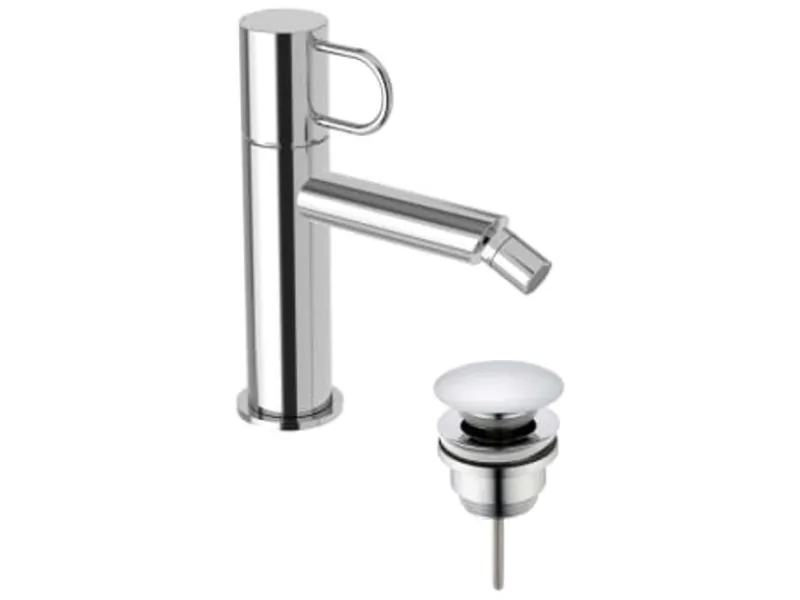 pianura Einhebelmischer<Bidet-Einhebelmischer Stella 5L mit Pop Up Ablaufventil in Chrom