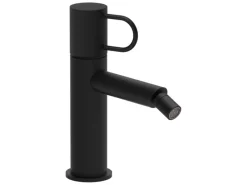 Hot pianura Bidet-Einhebelmischer Stella 5L ohne Ablaufgarnitur in Schwarz Matt