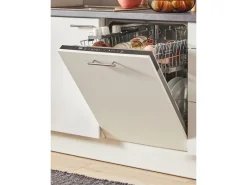 Online Pino Küchenzeile 250 cm Weiß Anschlag links 1 Geräteschrank